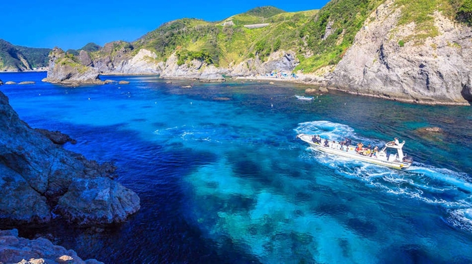 【夏期限定】夏は伊豆で一番美しい海『ヒリゾ浜』へ！＜1泊夕食付＞
